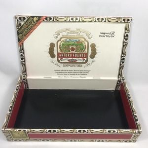 Arturo Fuente | Rosado Sungrown Magnun R Vitola "Fifty-Six" Cigar Box Empty